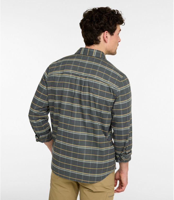 L.L.Bean Men's Mountainside Brushed Performance Shirt Reg - Quest Outdoors