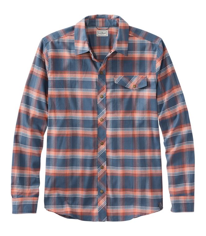 L.L.Bean Men's Mountainside Brushed Performance Shirt Reg - Quest Outdoors