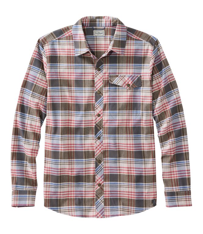 L.L.Bean Men's Mountainside Brushed Performance Shirt Reg - Quest Outdoors