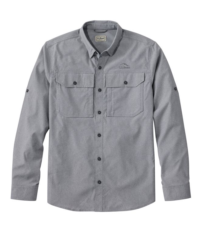 L.L.Bean Men's No Fly Zone Shirt Long - Sleeve - Quest Outdoors