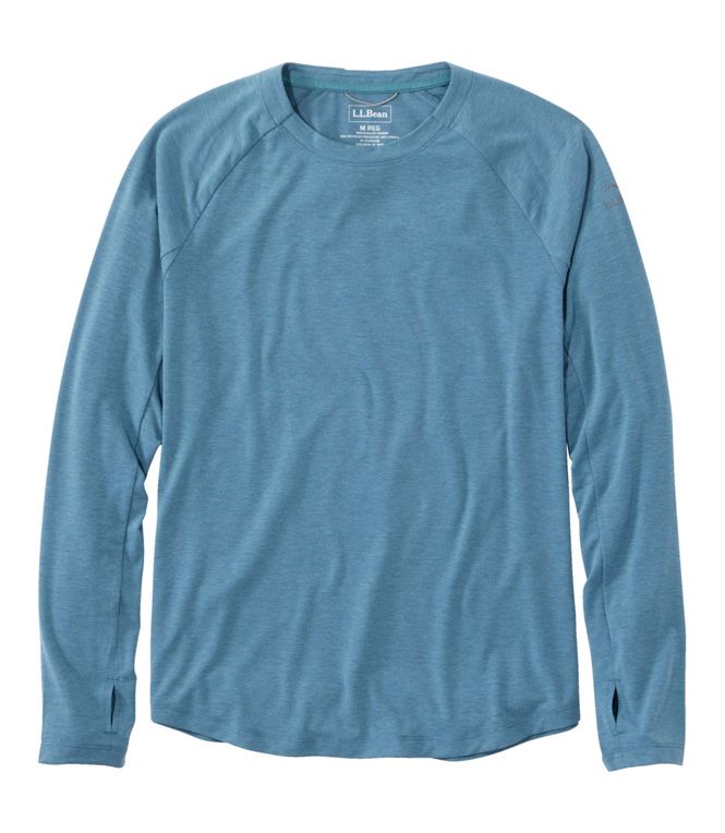 L.L.Bean Men's SunSmart Comfort Crew Long - Sleeve - Quest Outdoors