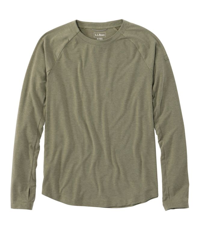 L.L.Bean Men's SunSmart Comfort Crew Long - Sleeve - Quest Outdoors