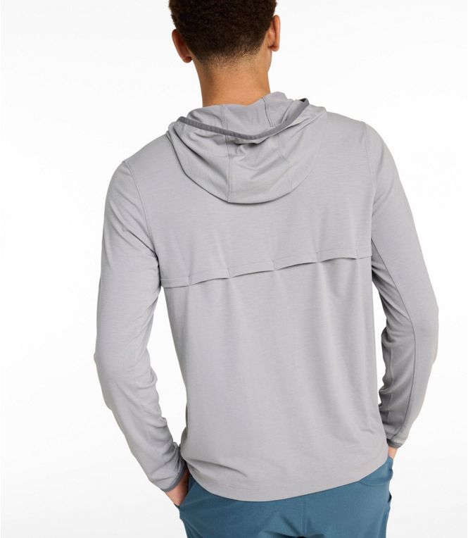 L.L.Bean Men's SunSmart Coolpro Half Zip Hoodie - Quest Outdoors
