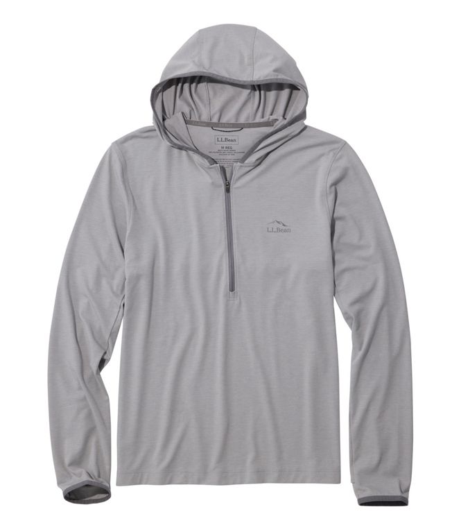 L.L.Bean Men's SunSmart Coolpro Half Zip Hoodie - Quest Outdoors