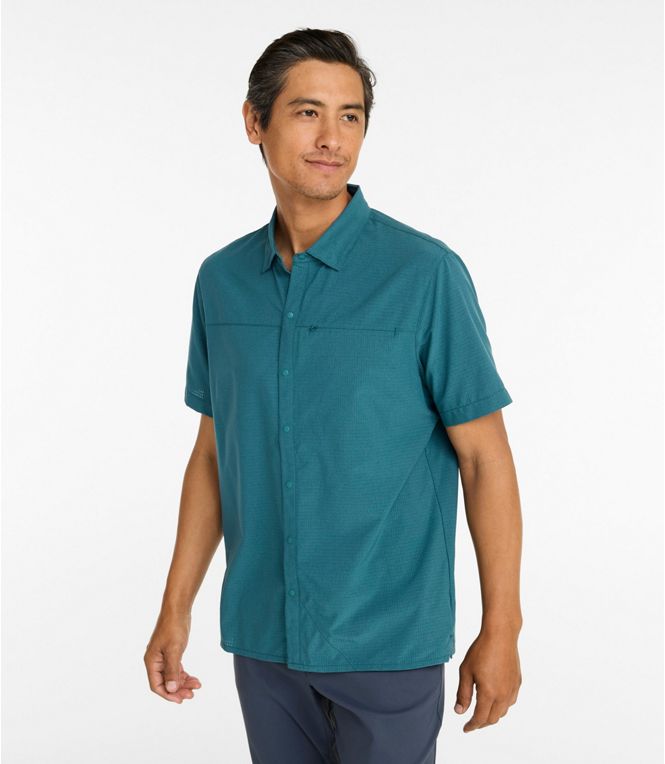 L.L.Bean Men's Ultralight Venture Shirt Short Sleeve - Quest Outdoors