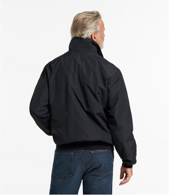 L.L.Bean Men's Warm-Up Jacket Flannel Lined Regular - Quest Outdoors