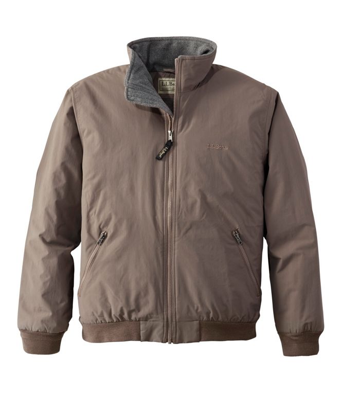 L.L.Bean Men's Warm-Up Jacket, Fleece Lined, Regular - Quest Outdoors