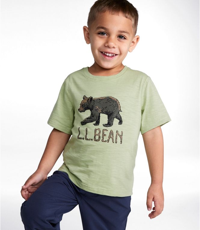 L.L.Bean Toddlers' Graphic Tee Short Sleeve Glow In The Dark - Quest Outdoors