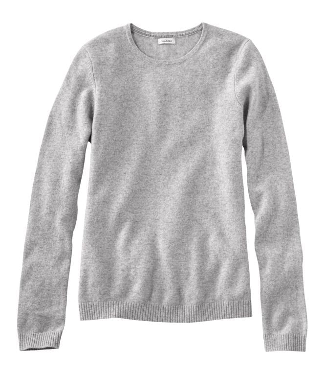 L.L.Bean Women's Classic Cashmere, Crewneck, Regular - Quest Outdoors