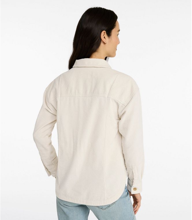 L.L.Bean Women's Comfort Corduroy Big Shirt, Regular - Quest Outdoors