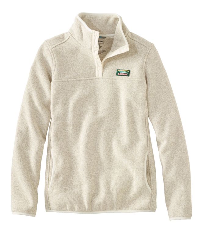 L.L.Bean Women's L.L.Bean Sweater Fleece Pullover, Regular - Quest Outdoors