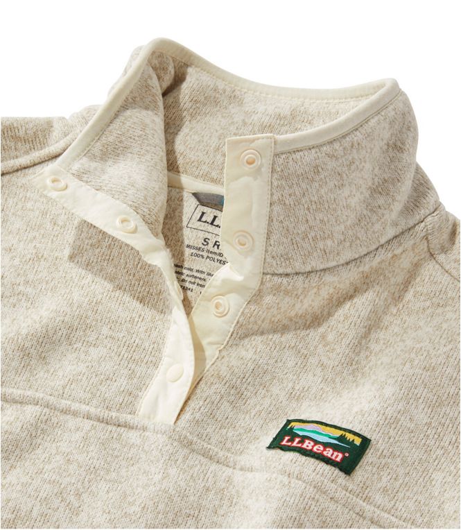 L.L.Bean Women's L.L.Bean Sweater Fleece Pullover, Regular - Quest Outdoors