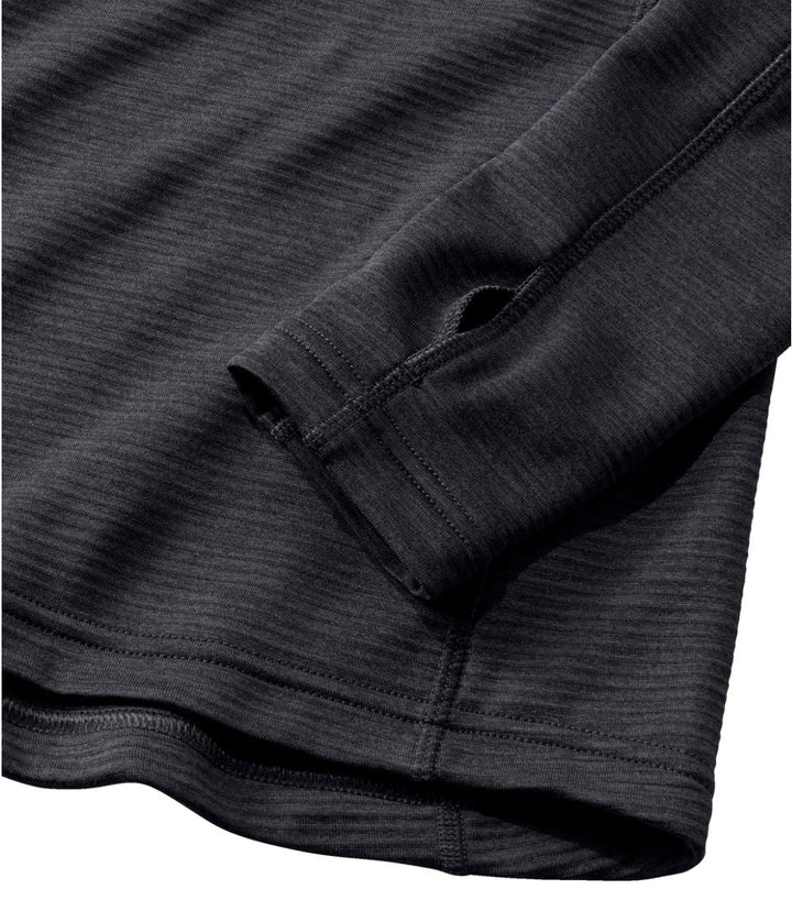 L.L.Bean Women's Midweight Base Layer Crew Top, 1/4 Zip, Regular - Quest Outdoors