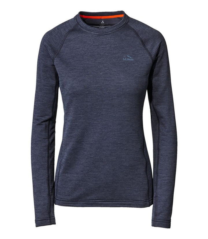 L.L.Bean Women's Midweight Base Layer Crew Top - Quest Outdoors