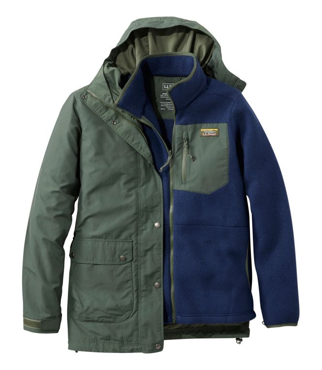L.L.Bean Women's Mountain Classic 3-in-1 Jacket, Regular - Quest Outdoors