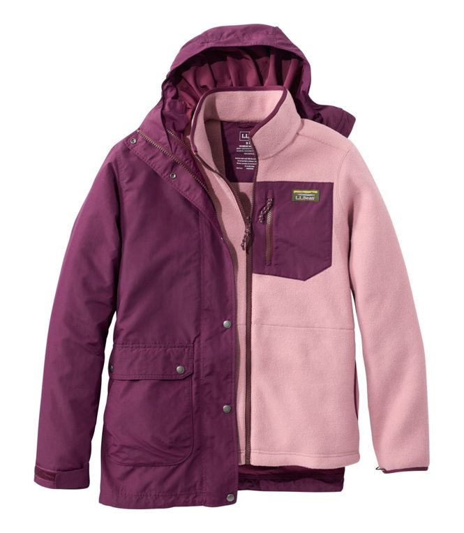 L.L.Bean Women's Mountain Classic 3-in-1 Jacket, Regular - Quest Outdoors