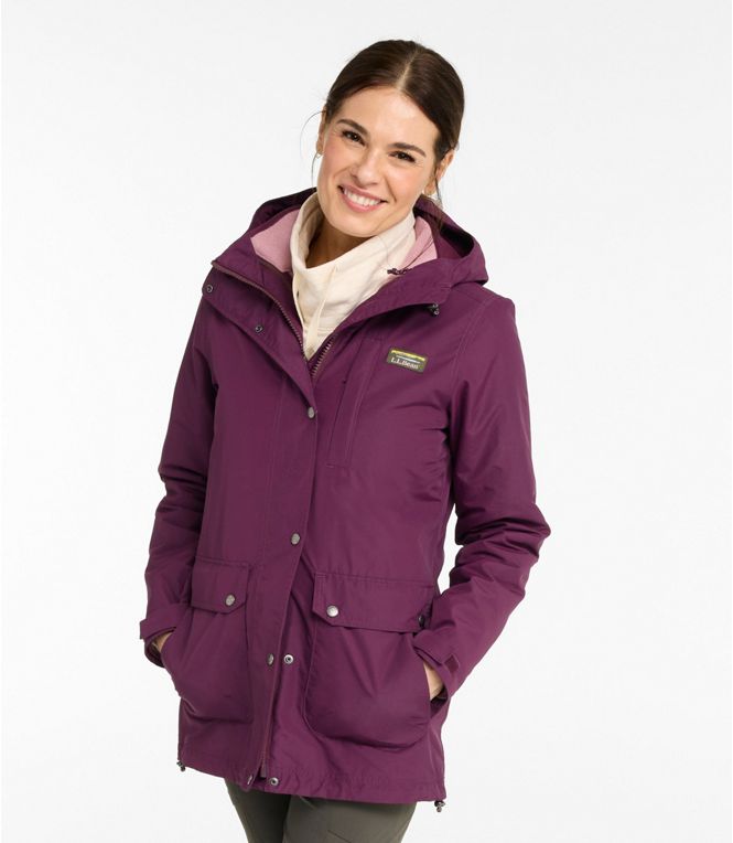 L.L.Bean Women's Mountain Classic 3-in-1 Jacket, Regular - Quest Outdoors