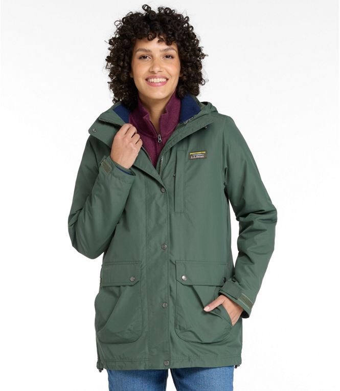 L.L.Bean Women's Mountain Classic 3-in-1 Jacket, Regular - Quest Outdoors