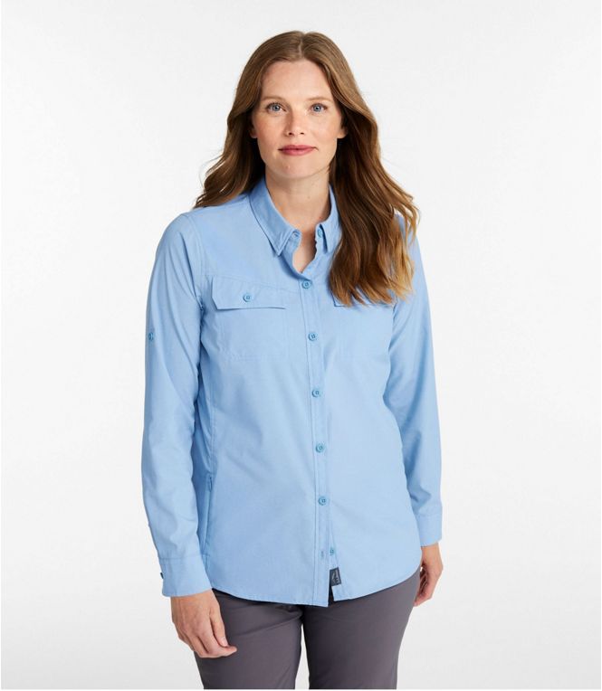 L.L.Bean Women's No Fly Zone Shirt Long - Sleeve - Quest Outdoors