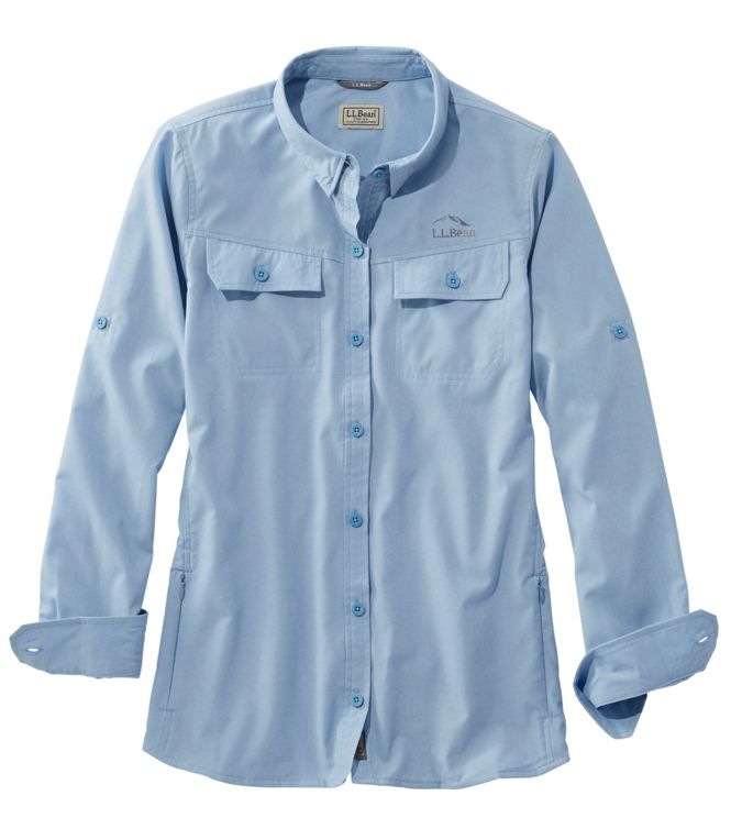 L.L.Bean Women's No Fly Zone Shirt Long - Sleeve - Quest Outdoors