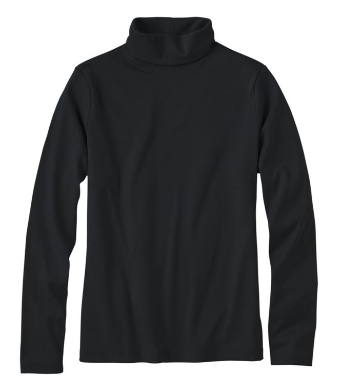 L.L.Bean Women's Pima Cotton Turtleneck, Long-Sleeve, Regular - Quest Outdoors