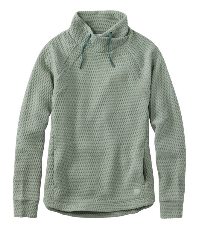 L.L.Bean Women's Ridgeknit Crossneck Pullover, Regular - Quest Outdoors