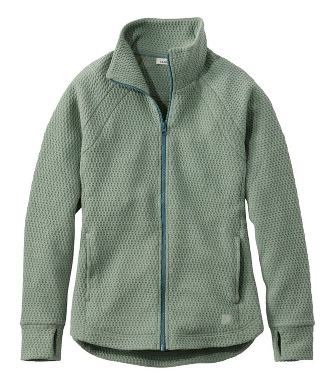 L.L.Bean Women's Ridgeknit Full-Zip Jacket, Regular - Quest Outdoors