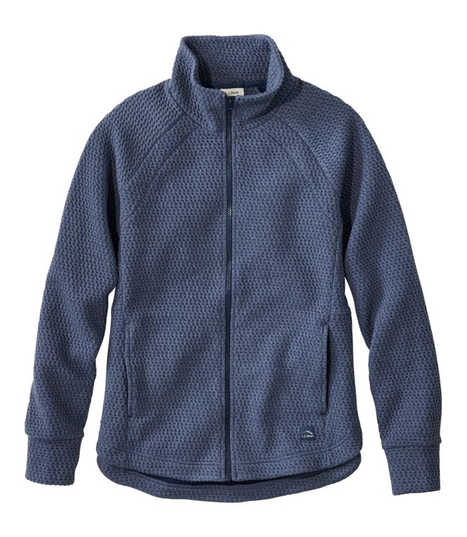 L.L.Bean Women's Ridgeknit Full-Zip Jacket, Regular - Quest Outdoors