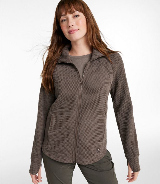 L.L.Bean Women's Ridgeknit Full-Zip Jacket, Regular - Quest Outdoors