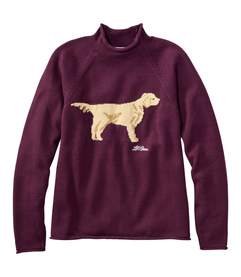 L.L.Bean Women's The Original Double L® Sweater, Novelty Rollneck, Regular - Quest Outdoors