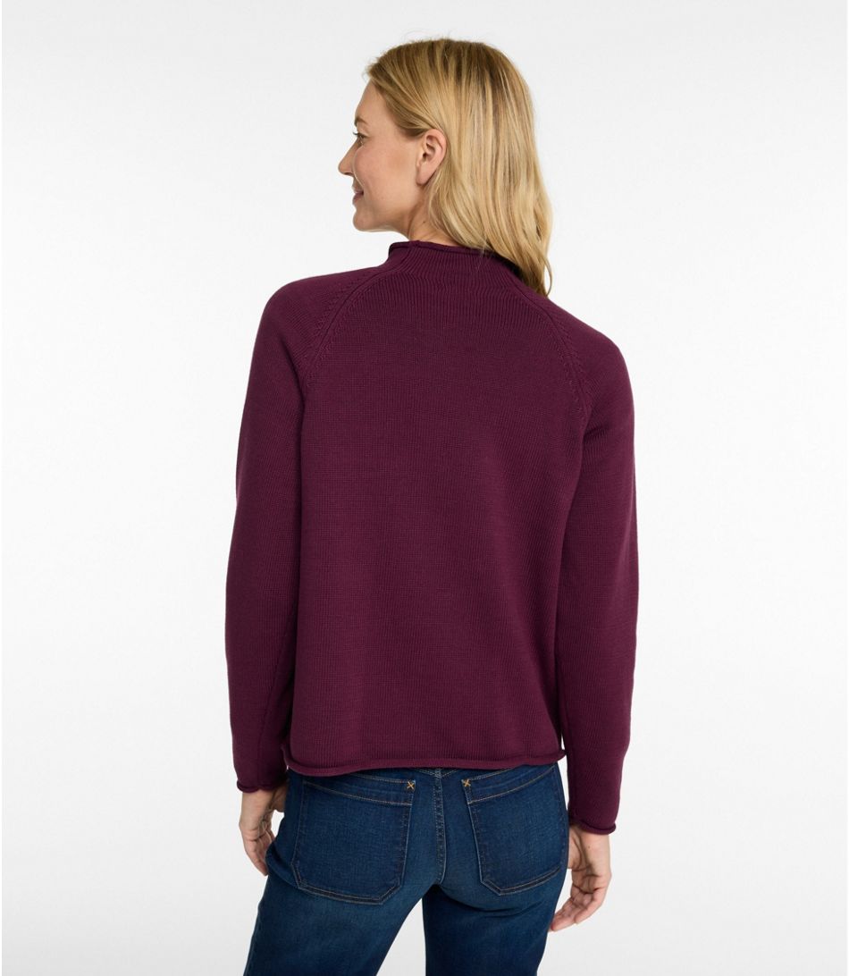 L.L.Bean Women's The Original Double L® Sweater, Novelty Rollneck, Regular - Quest Outdoors