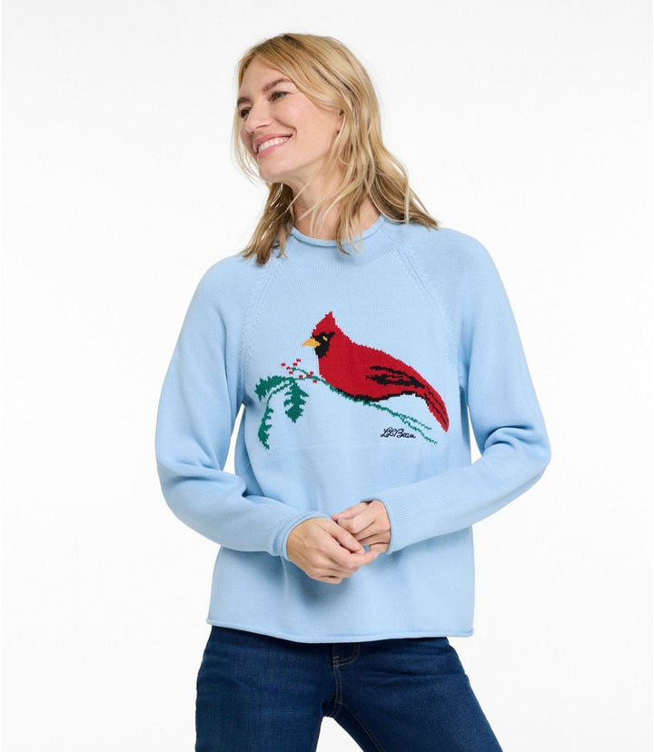 L.L.Bean Women's The Original Double L® Sweater, Novelty Rollneck, Regular - Quest Outdoors