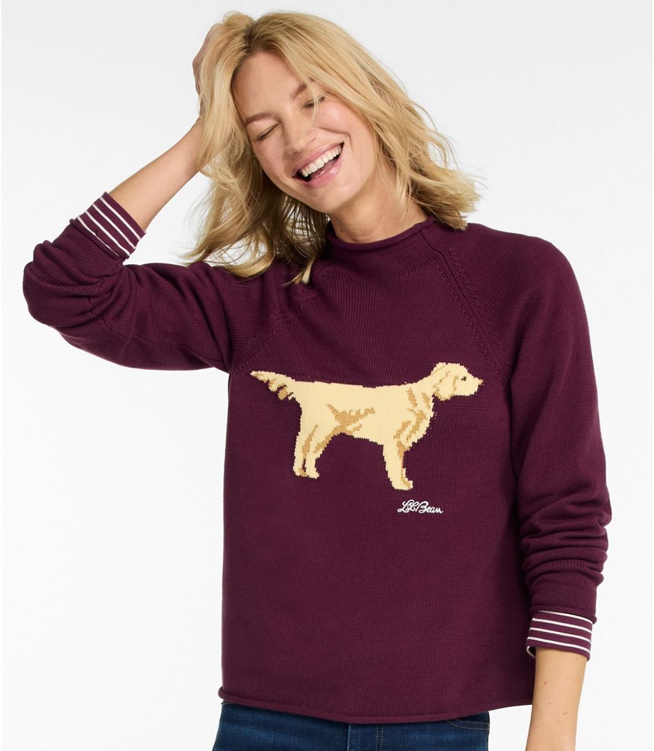 L.L.Bean Women's The Original Double L® Sweater, Novelty Rollneck, Regular - Quest Outdoors