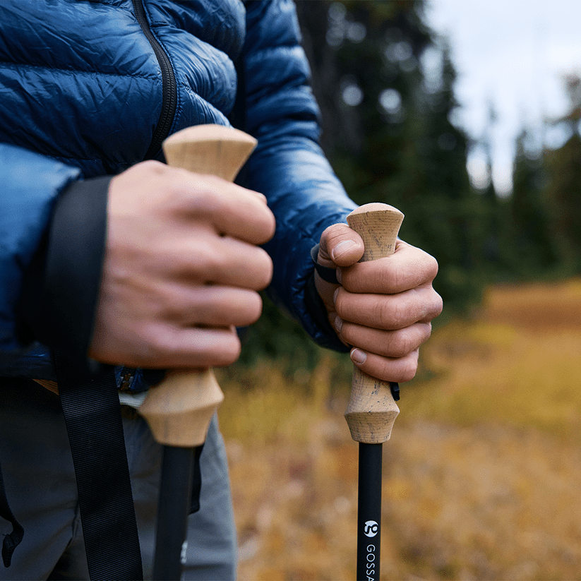 LT5 Three Piece Carbon Trekking Poles - Quest Outdoors