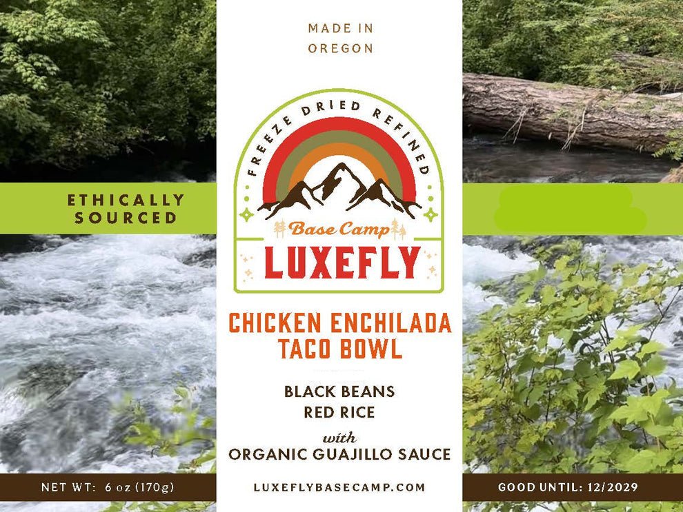 Luxefly BaseCamp Chicken Enchilada Taco Bowl - Quest Outdoors
