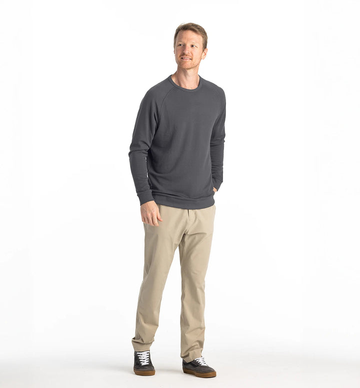 Free Fly Men's Bamboo Lightweight Fleece Crew