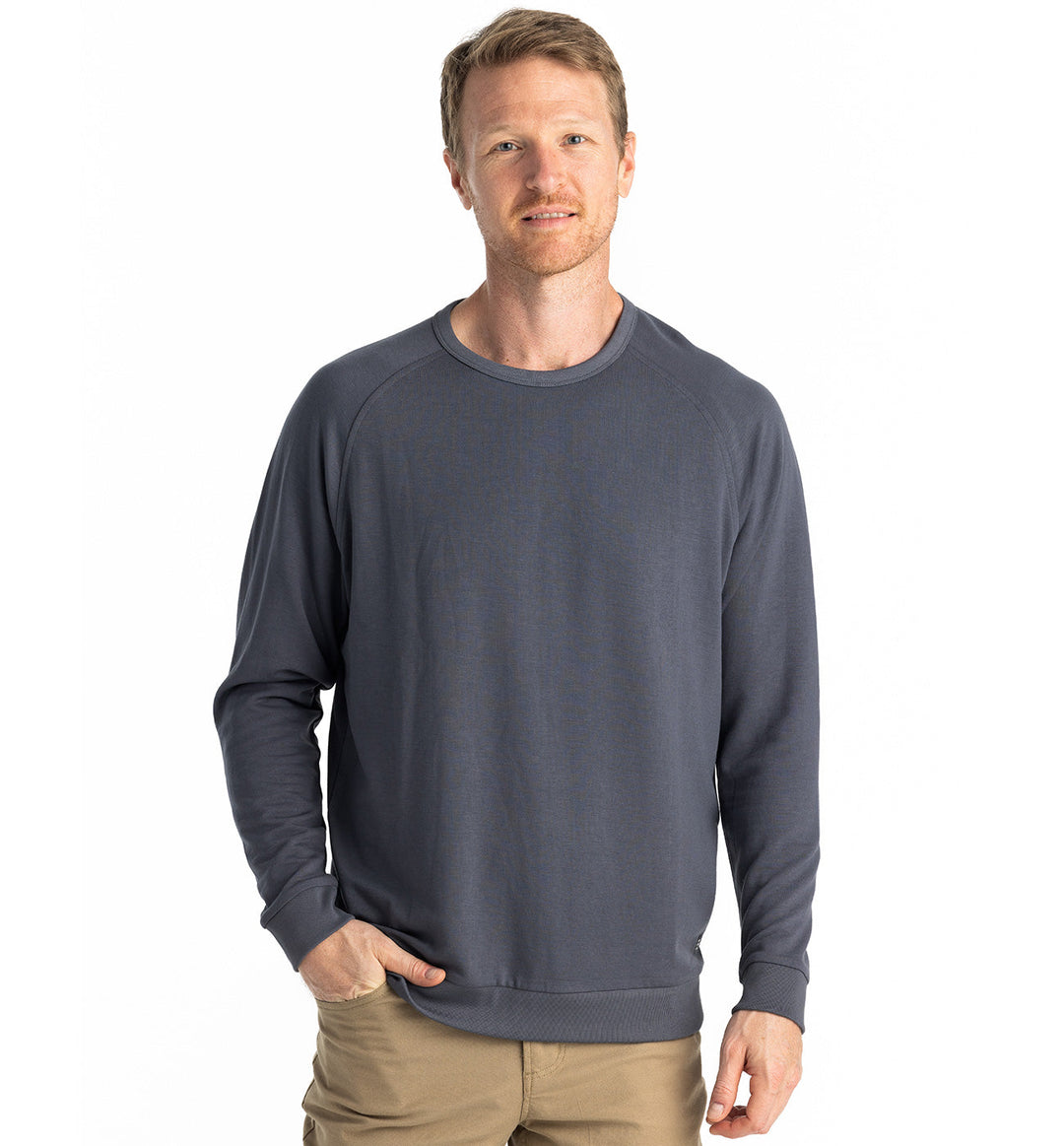 Free Fly Men's Bamboo Lightweight Fleece Crew