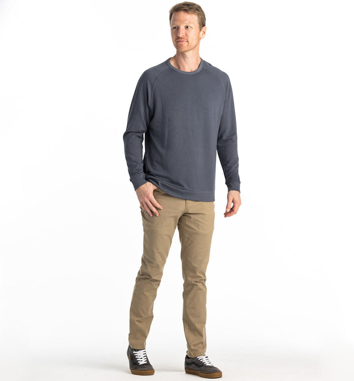 Free Fly Men's Bamboo Lightweight Fleece Crew