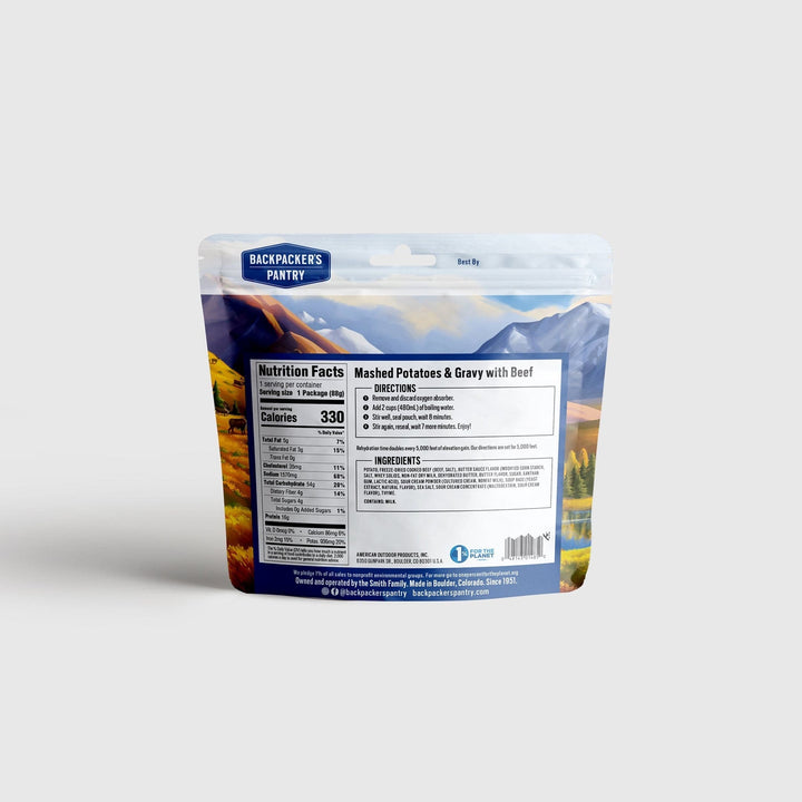 Mashed Potatoes & Gravy with Beef - Quest Outdoors