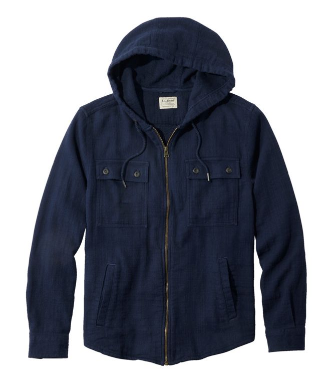 Men's 1912 Field Flannel Shirt, Hooded, Slightly Fitted Untucked Fit - Quest Outdoors