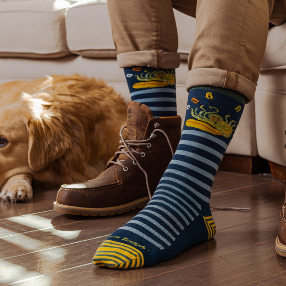 Men's Animal Haus Crew Lightweight Lifestyle Socks - Quest Outdoors