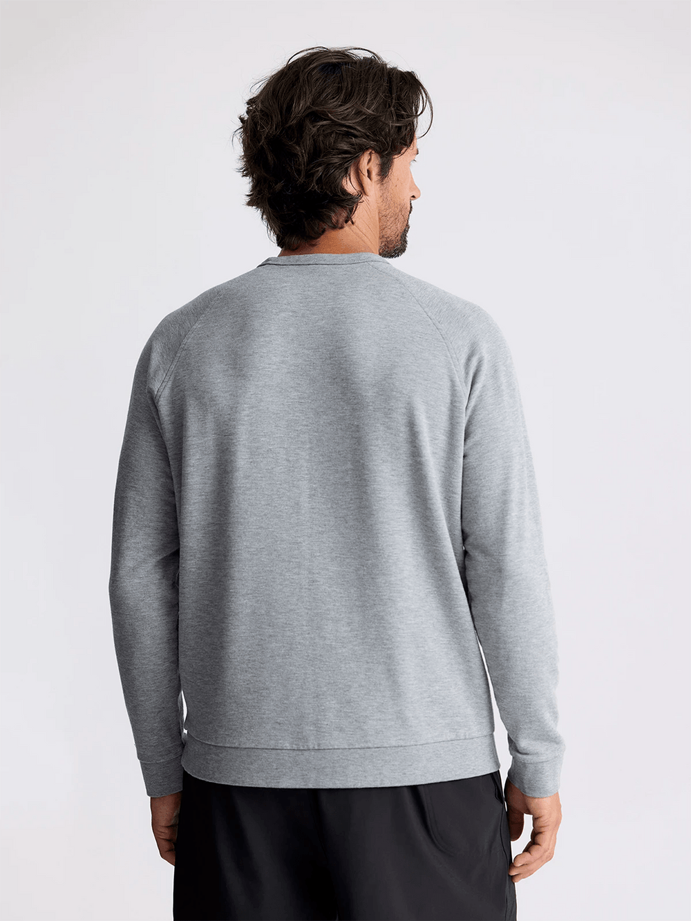 Men's Bamboo Lightweight Fleece Crew - Quest Outdoors