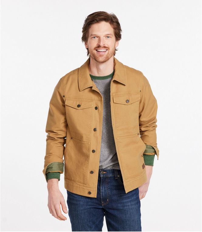 Men's BeanFlex Utility Trucker Jacket Regular - Quest Outdoors