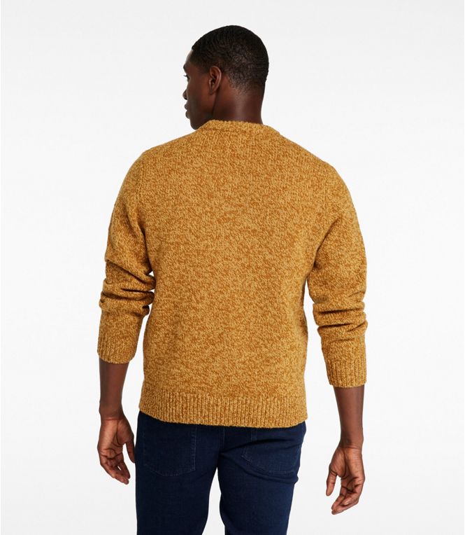 Men's Bean's Classic Ragg Wool Sweater, Crewneck, Regular - Quest Outdoors