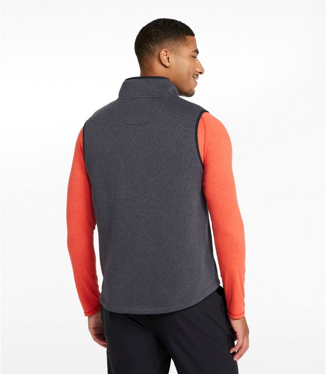 Men's Bean's Sweater Fleece Vest, Regular - Quest Outdoors