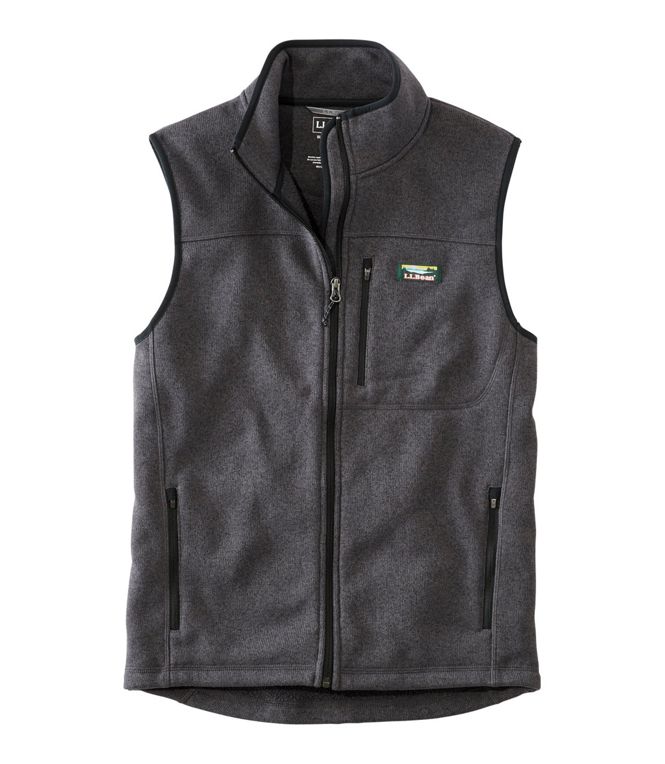 Men's Bean's Sweater Fleece Vest, Regular - Quest Outdoors