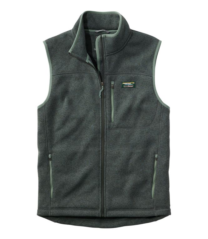Men's Bean's Sweater Fleece Vest, Regular - Quest Outdoors