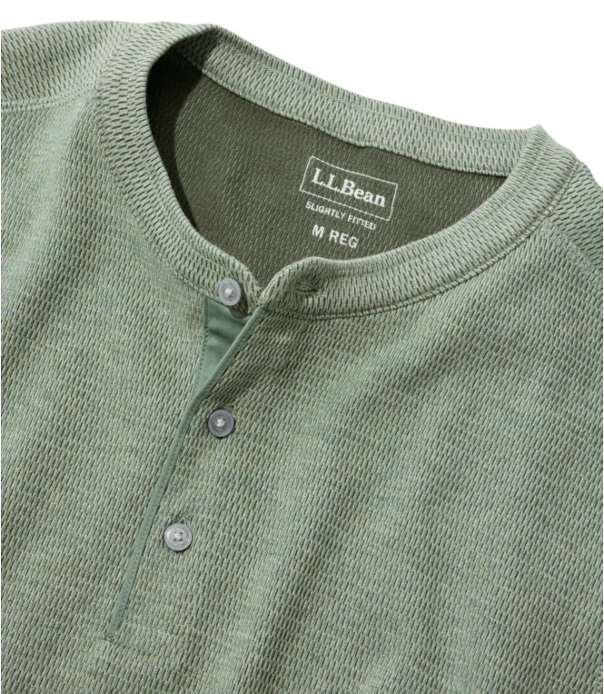 Men's Bean's Vintage Soft Knit Henley - Quest Outdoors
