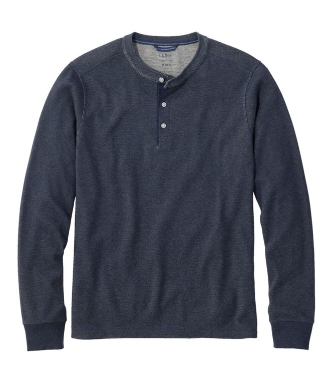 Men's Bean's Vintage Soft Knit Henley - Quest Outdoors