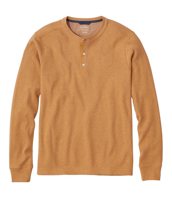 Men's Bean's Vintage Soft Knit Henley - Quest Outdoors